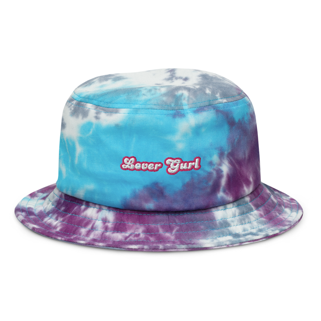 Lover Gurl Tie-Dye Bucket Hat